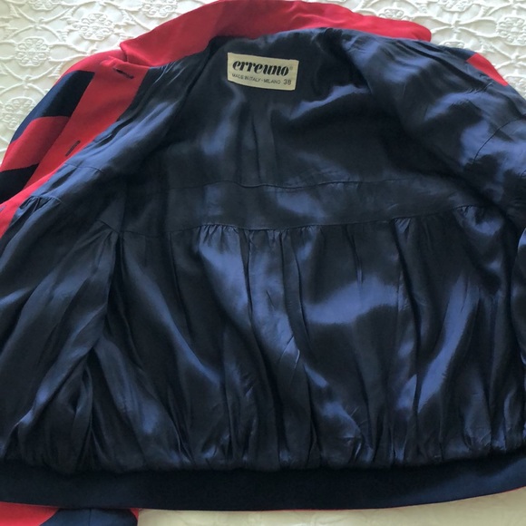 ERREUNO Jacket Made in Italy- Milano Vintage Sz 38 - Picture 16 of 16